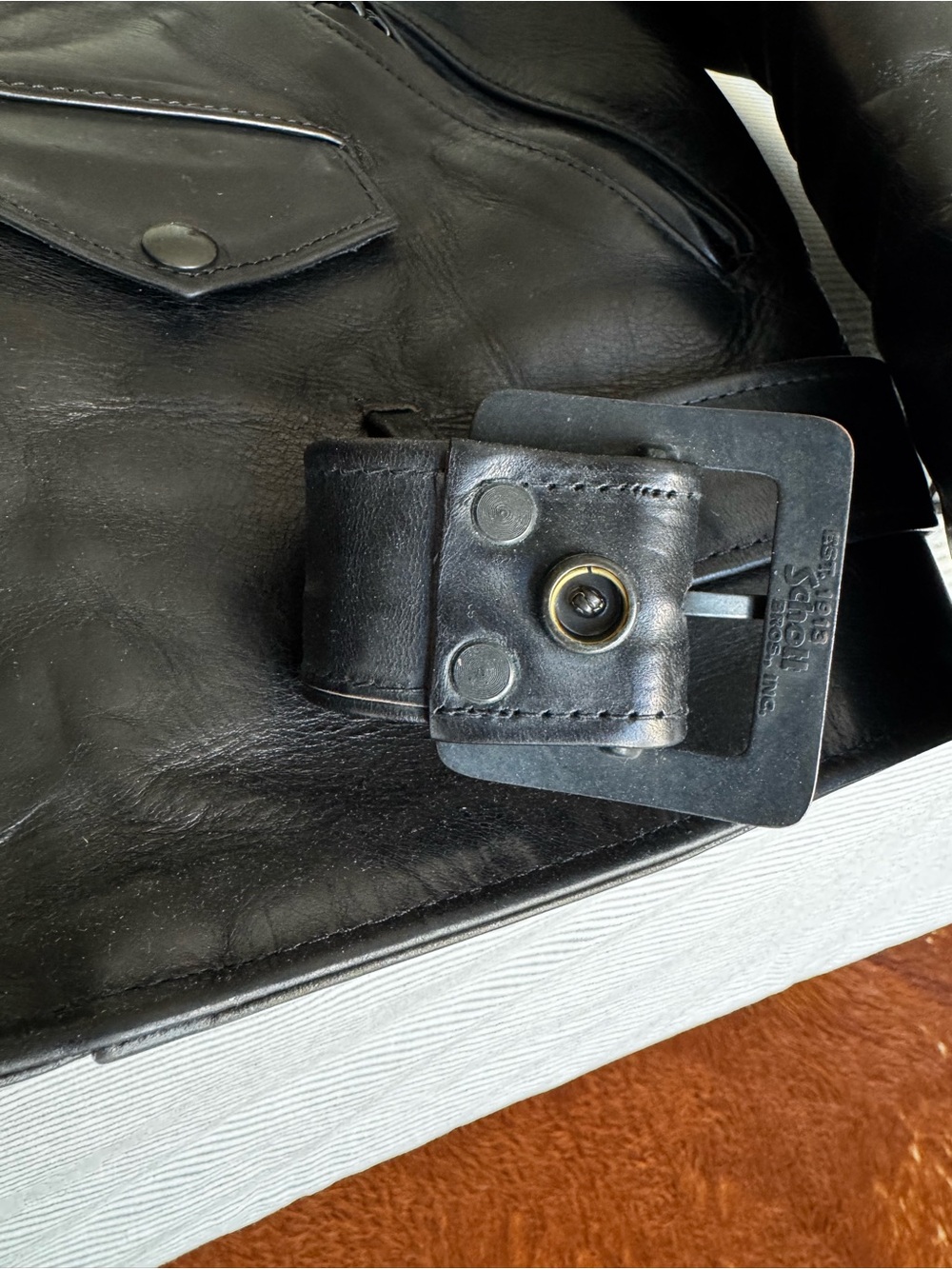 !!ULTRA RARE Schott Perfecto P613SH Founder Irving Schott Model Only 50 Made!! - Picture 8 of 16